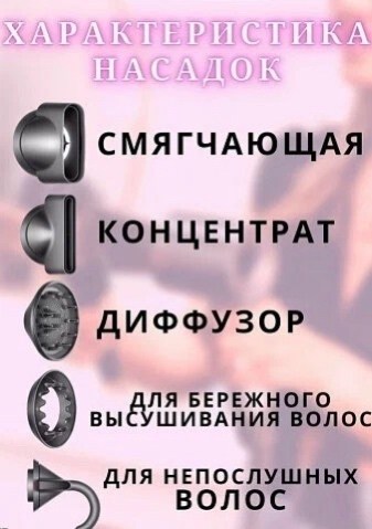фен дайсон,фен dyson supersonic hd08,фен dyson supersonic,фен дайсон 5 насадок,фен dyson