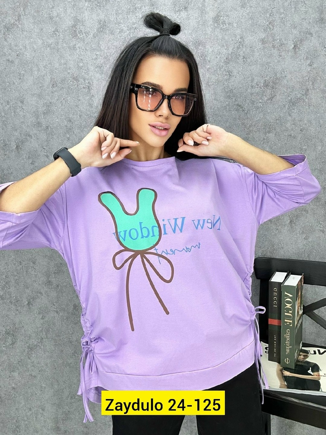 кофта женская,кофта фиолетовая,женские футболки,кофта модная,кофта хлопок