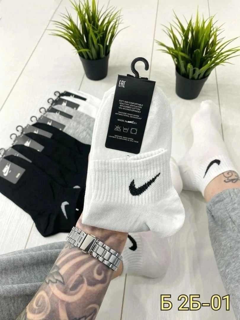 мужские носки,носки высокие nike набор мужских носков,комплект носки мужские,носки спортивные мужские,короткие спортивные носки женские и мужские 10 пар nike