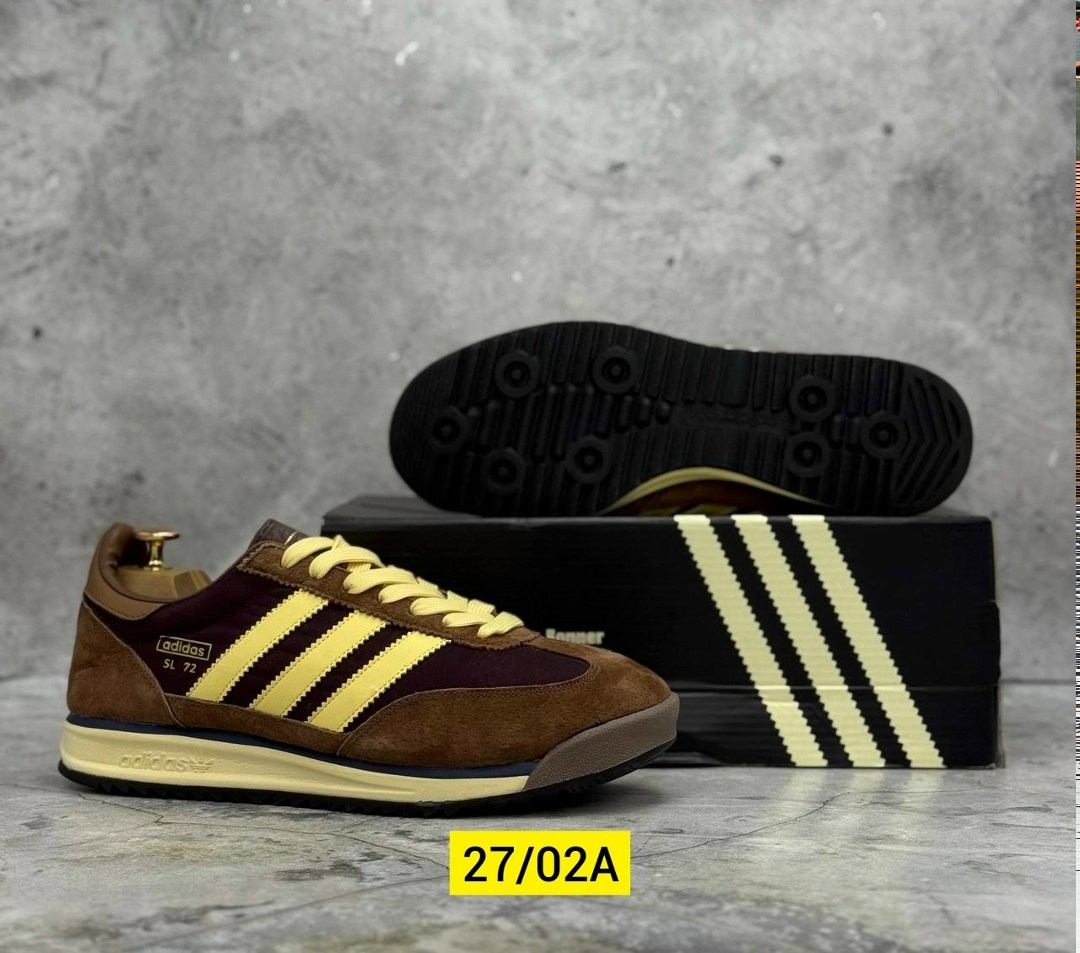 кроссовки adidas,кроссовки adidas original,кроссовки adidas sl 72,кроссовки мужские adidas,adidas sl 72 коричневые