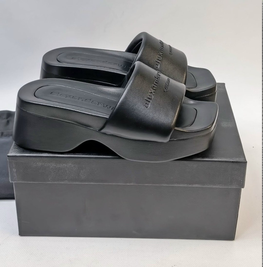 шлепанцы alexander wang,шлепки alexander wang,босоножки alexander wang,alexander wang шлепки на платформе,шлепанцы женские alexander wang