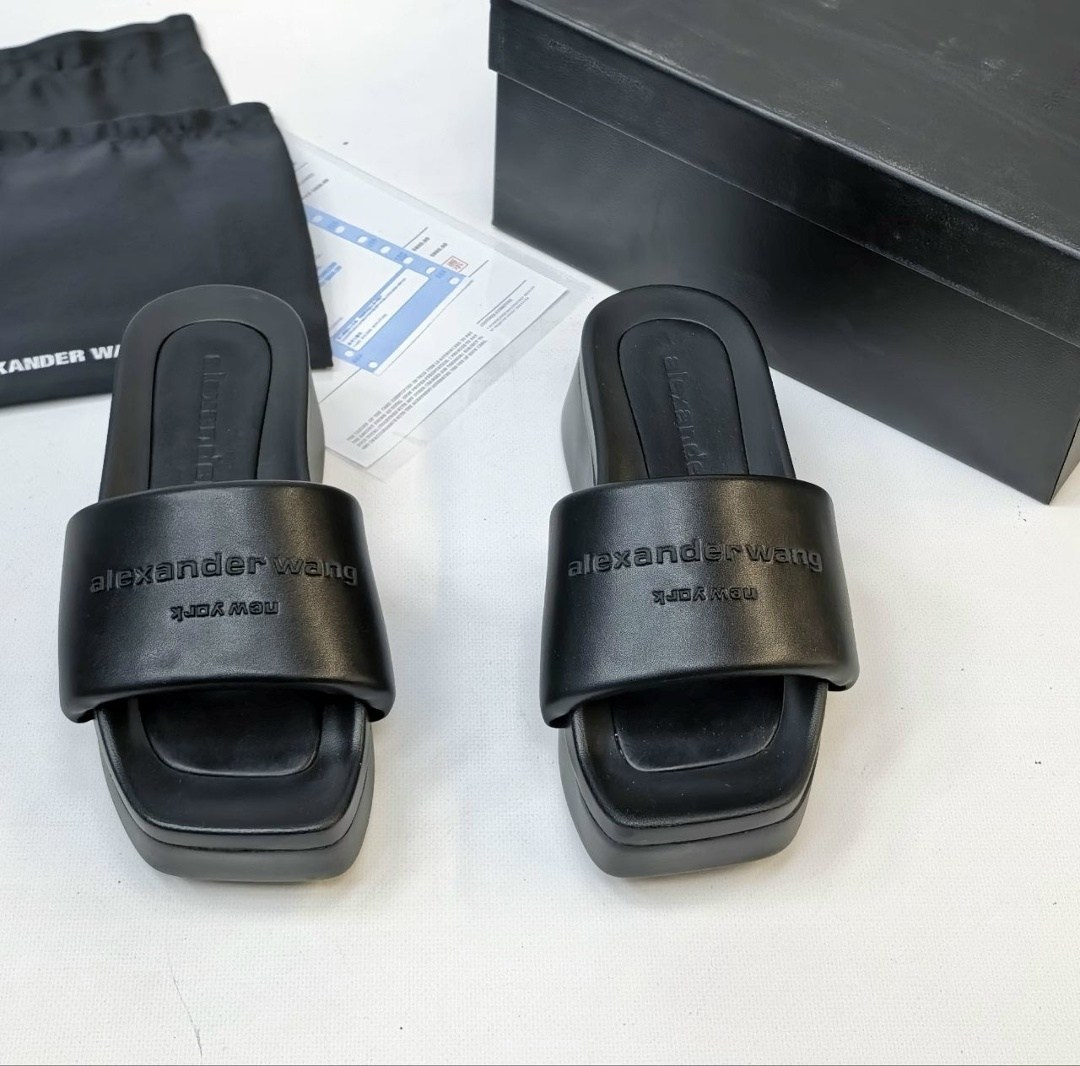 шлепанцы alexander wang,шлепки alexander wang,босоножки alexander wang,alexander wang шлепки на платформе,шлепанцы женские alexander wang