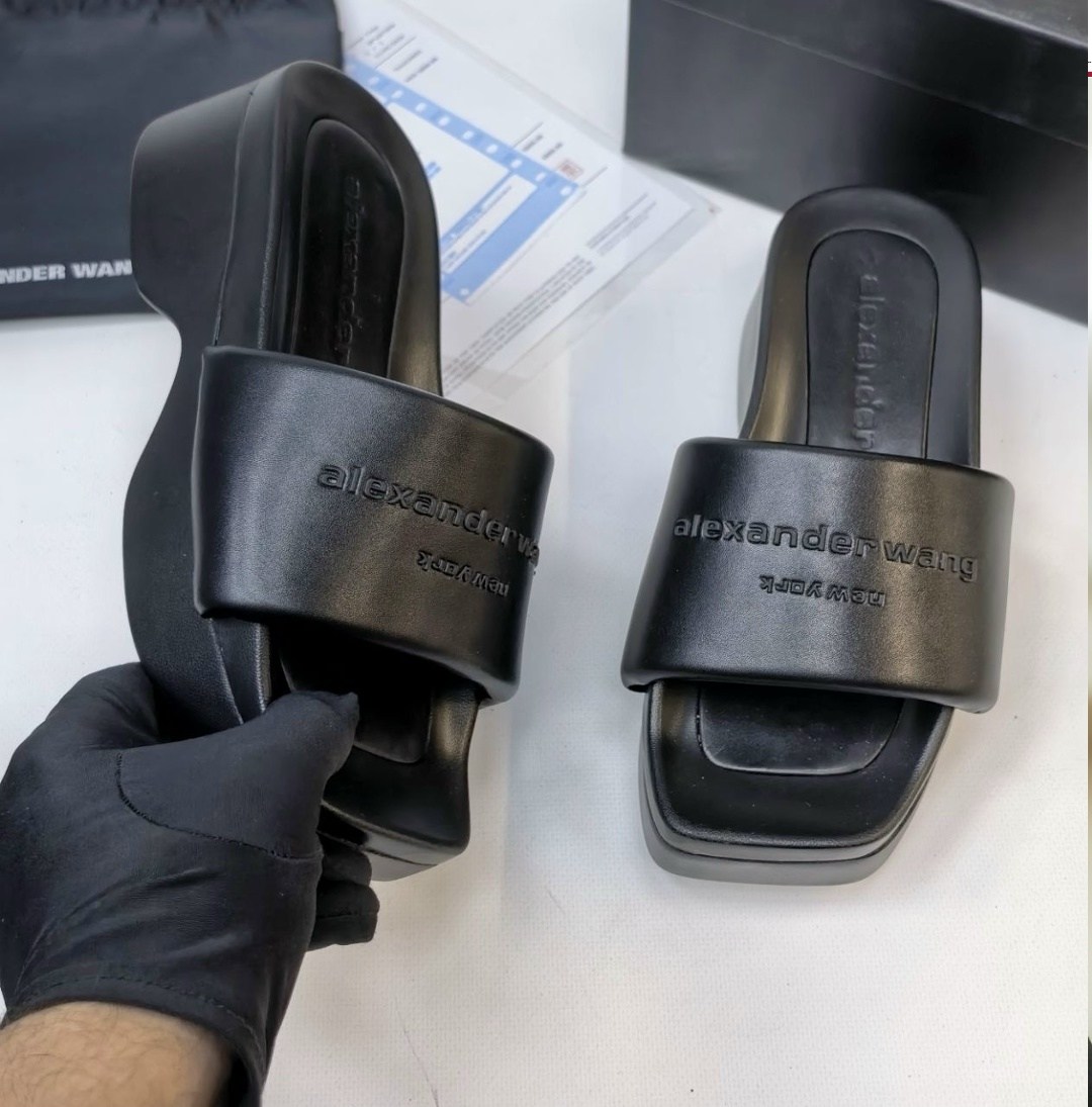 шлепанцы alexander wang,шлепки alexander wang,босоножки alexander wang,alexander wang шлепки на платформе,шлепанцы женские alexander wang