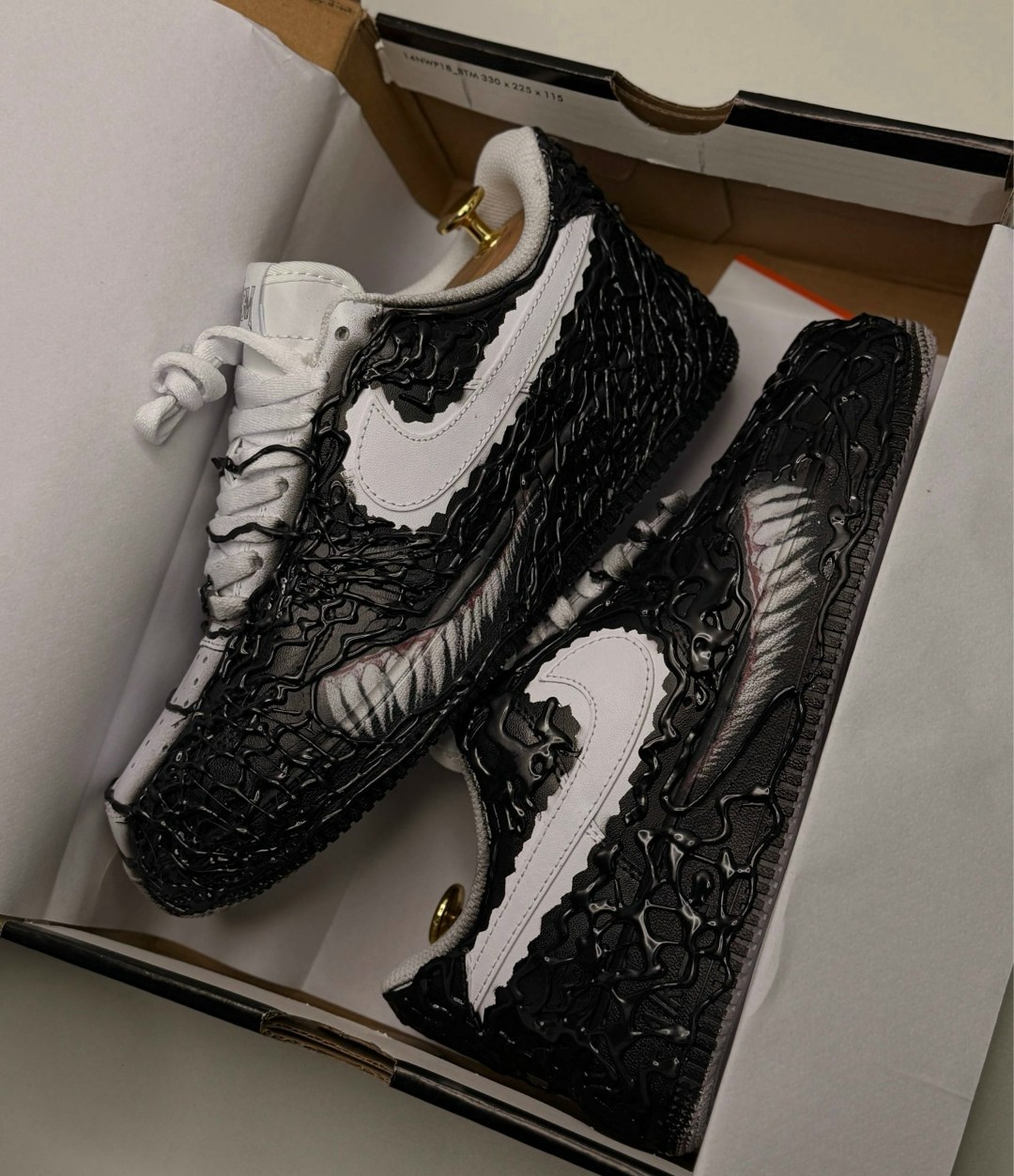 кроссовки найк веном,nike кроссовки,nike airforce 1 venom customize shoes,кроссовки,кастомные кроссовки