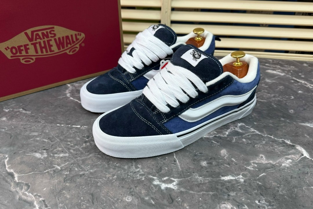 ,мужские кеды vans sk8-low,vans knu skool голубые,синие вансы,кеды vans knu skool