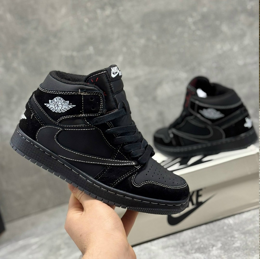 кроссовки nike travis scott x air jordan 1 high black phantom,,nike air jordan 1 og black phantom travis scott,travis scott x nike air jordan 1 high black phantom,кроссовки для мужчин замш
