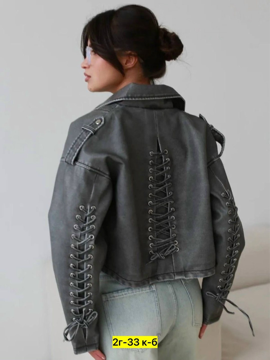 косуха винтажная куртка кожаная oversize серая monyken,куртка косуха,косуха,куртка женская,кожаная куртка косуха