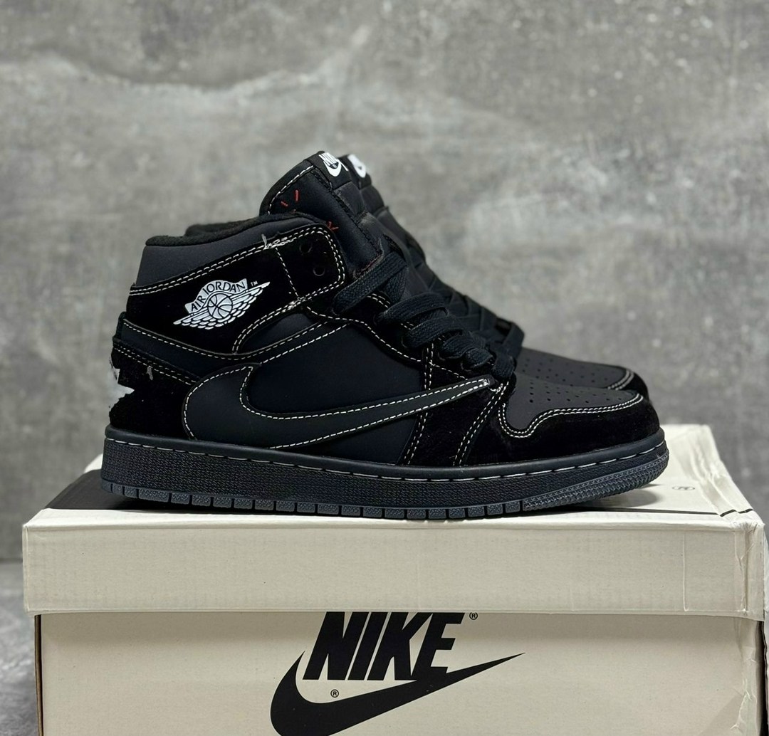 кроссовки nike travis scott x air jordan 1 high black phantom,,nike air jordan 1 og black phantom travis scott,travis scott x nike air jordan 1 high black phantom,кроссовки для мужчин замш