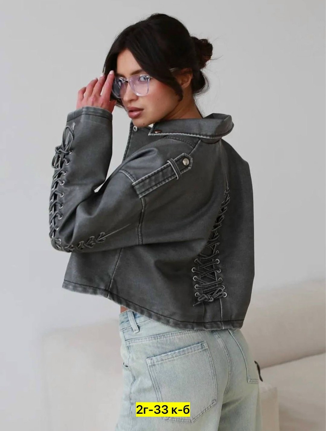 косуха винтажная куртка кожаная oversize серая monyken,куртка косуха,косуха,куртка женская,кожаная куртка косуха