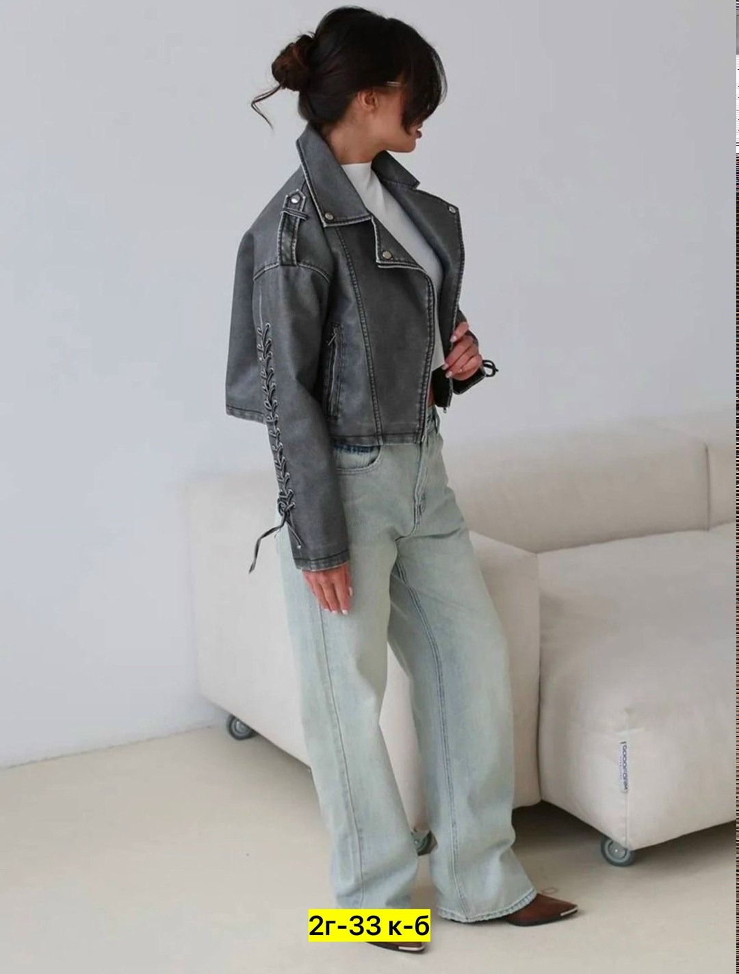 косуха винтажная куртка кожаная oversize серая monyken,куртка косуха,косуха,куртка женская,кожаная куртка косуха