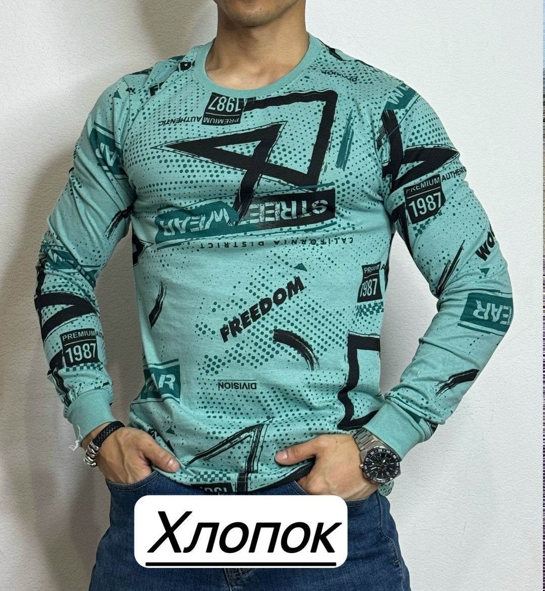 лонгслив мужской,стильная кофта,мужская кофта,футболки мужские,свитшот мужская