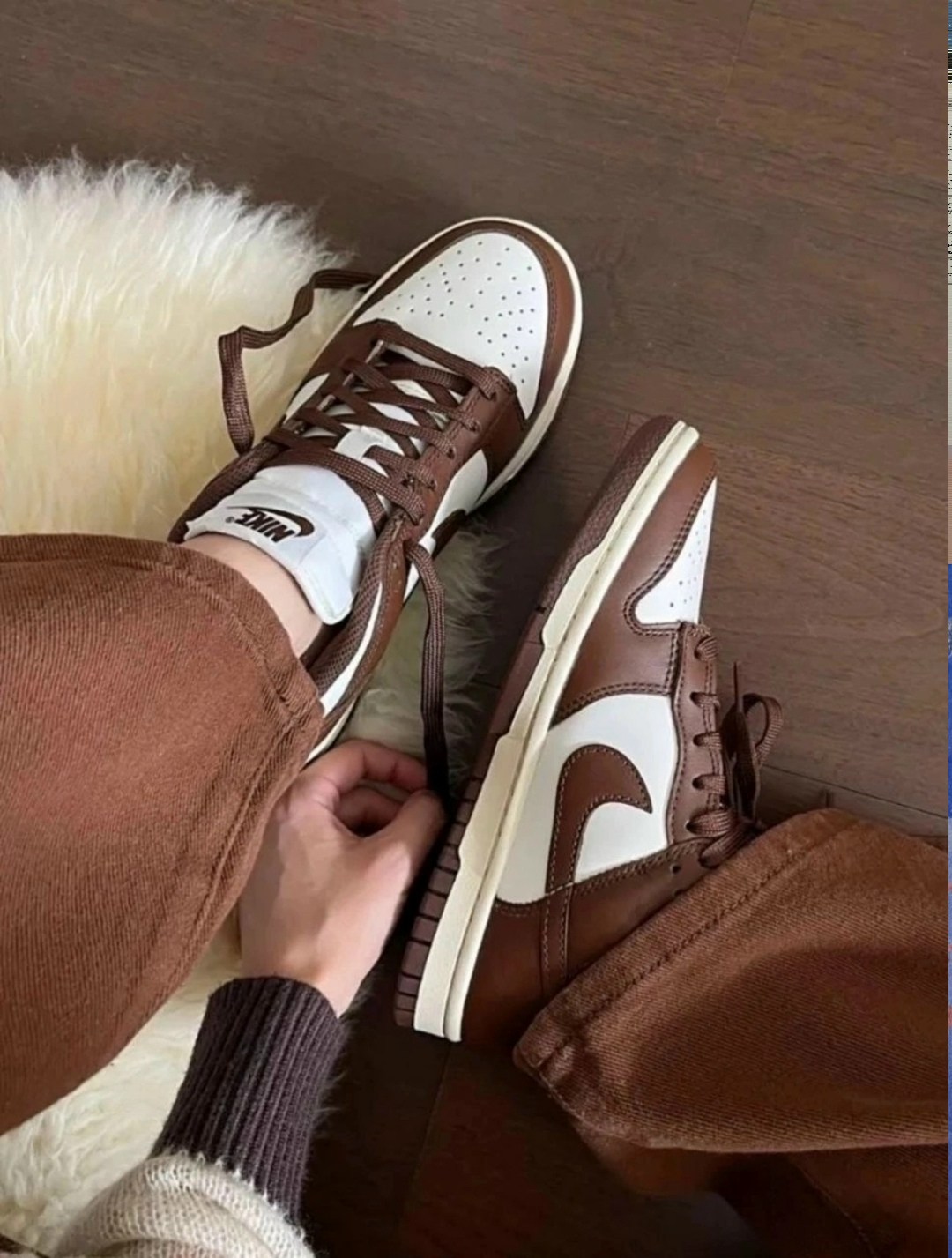 nike dunk low cacao wow,кроссовки,кроссовки nike dunk low,коричневые кроссовки,nike dunk low brown