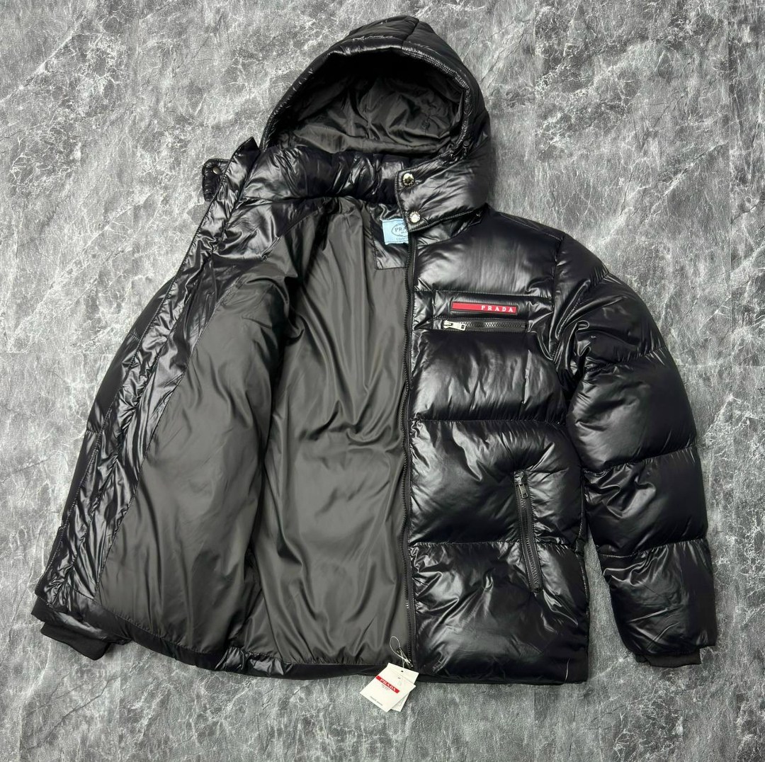 пуховик prada,куртки и пуховики,куртка prada,пуховик прада мужской,куртка prada мужская