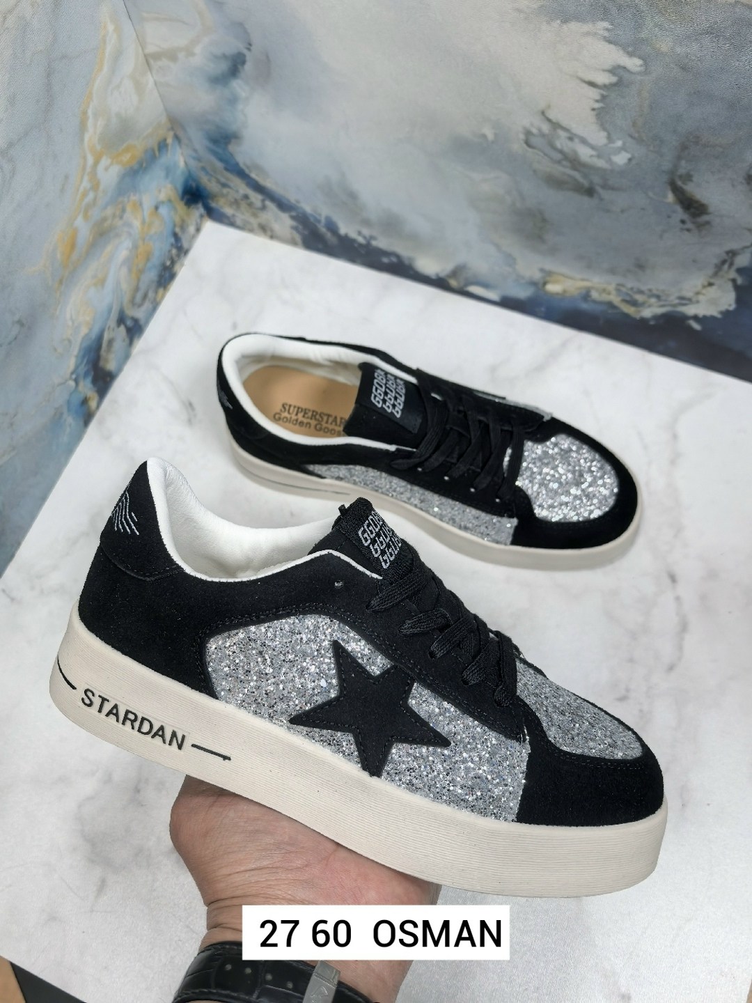 кроссовки golden goose с пайетками на платформе,кеды golden goose,,golden goose кроссовки, женская