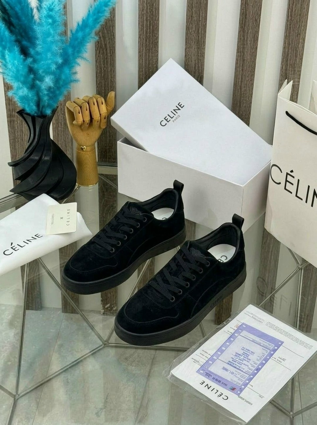 ,кроссовки celine,кроссовки женскиe,замшевые кроссовки,кроссовки черные