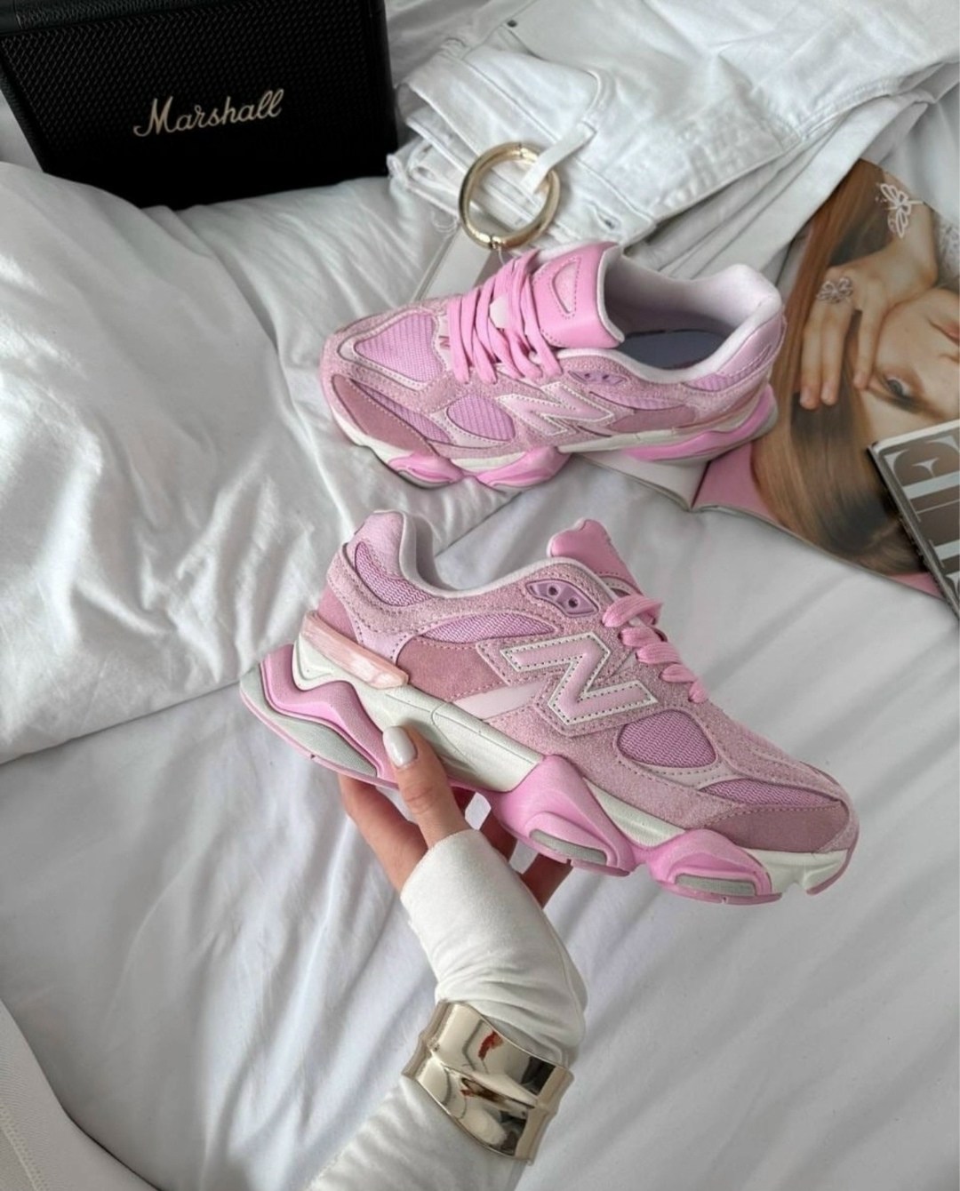 кроссовки new balance 9060,кроссовки new balance,кроссовки,розовые кроссовки,женские кроссовки new balance