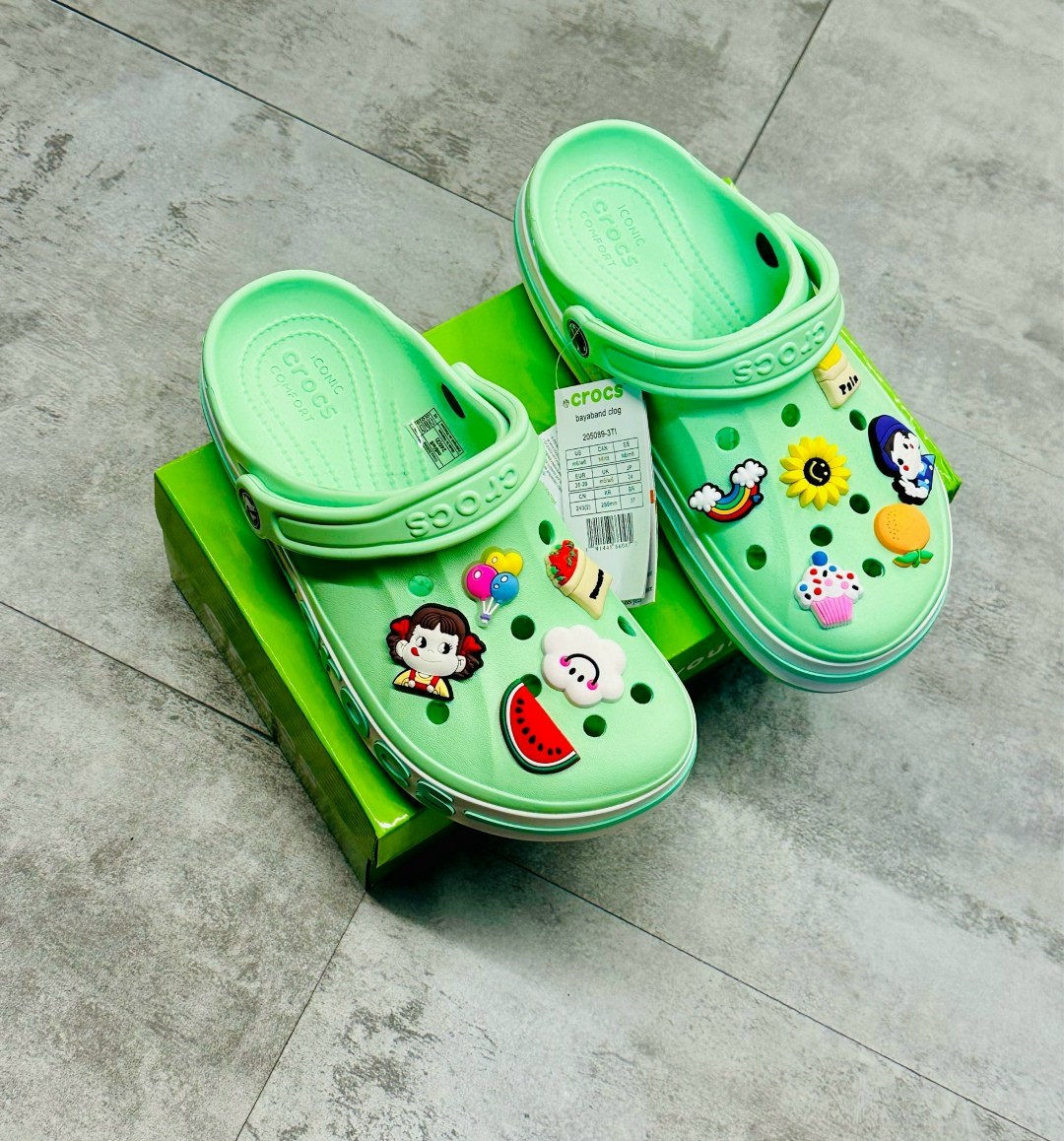 сабо crocs,кроксы детские с джибитсами,,crocs classic hiker clog,сабо paninter