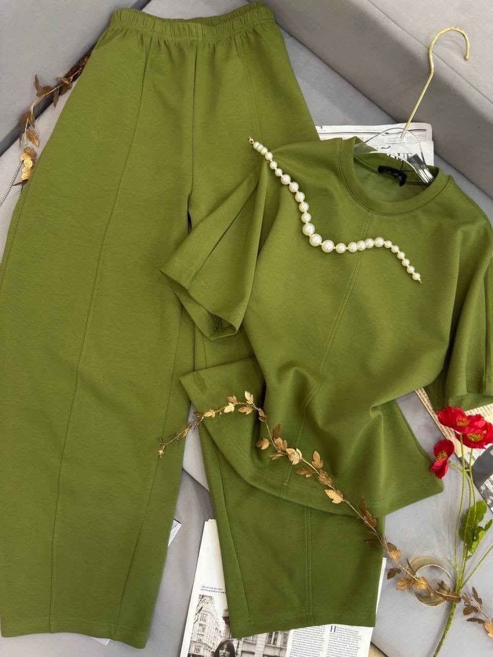 костюм брючный летний elena collection 95517557,костюм брючный летний elena collection,костюм с брюками,брючные костюмы женские,костюм женский летний брючный