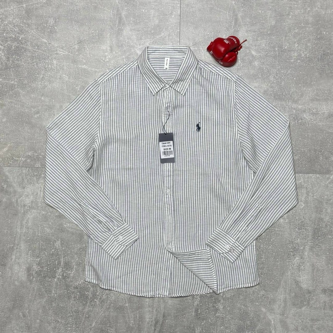 рубашка polo ralph lauren,ralph lauren рубашка,льняная рубашка ральф лорен,голубая рубашка ральф лорен,повседневная рубашка