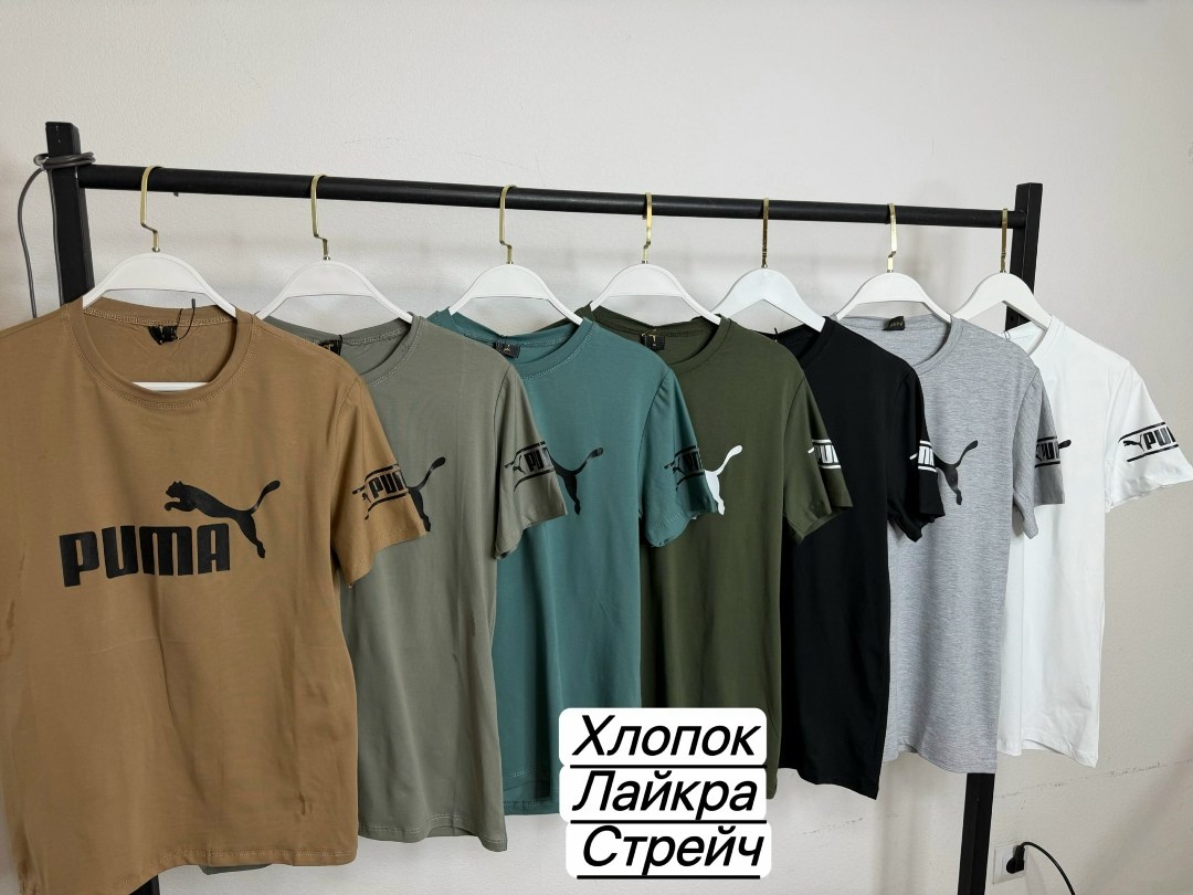 мужская футболка,футболка мужская puma,футболки для мужчин,футболки и майки,футболка