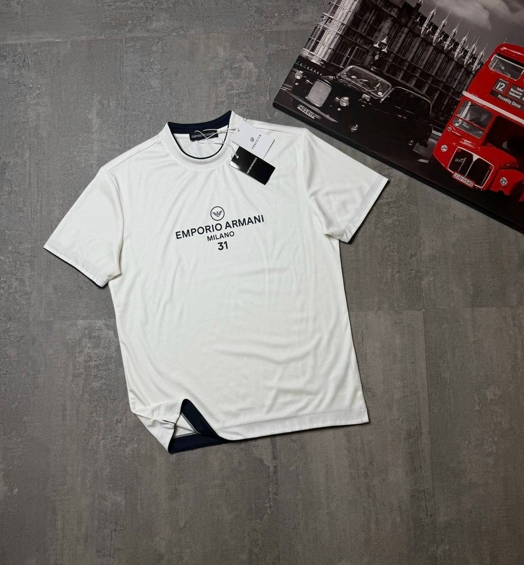 мужские футболки emporio armani,футболка emporio armani,футболка emporio armani белый,мужские футболки armani,хлопковая футболка emporio armani