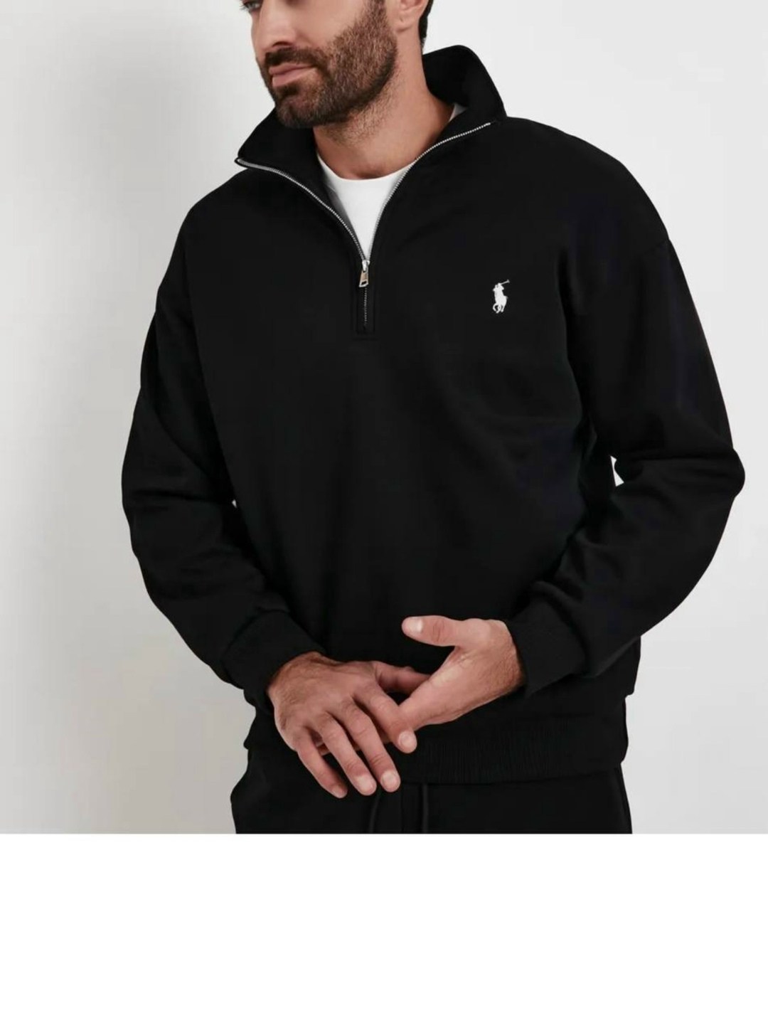 джемпер polo ralph lauren vintage fleece quarter zip sweat,мужской серый свитер от polo ralph lauren,polo ralph lauren джемпер,polo ralph lauren cruise fleece grey quarter zip,кофта поло