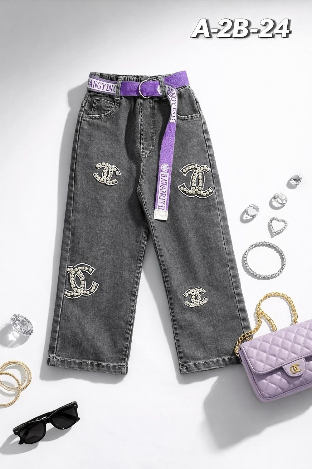 джинсы chanel,джинсы шанель,джинсы для девочек,джинсы шанель с лого,джинсы