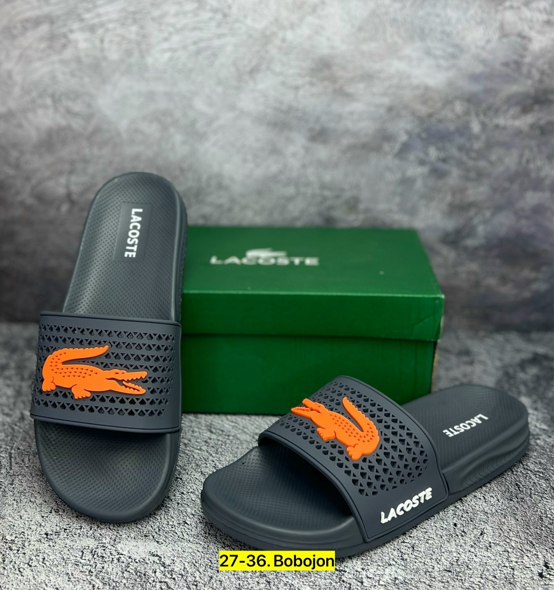 шлепки лакост мужские,шлепки лакост,lacoste шлепки,lacoste croco sliders in black,лакоста вьетнамки мужские