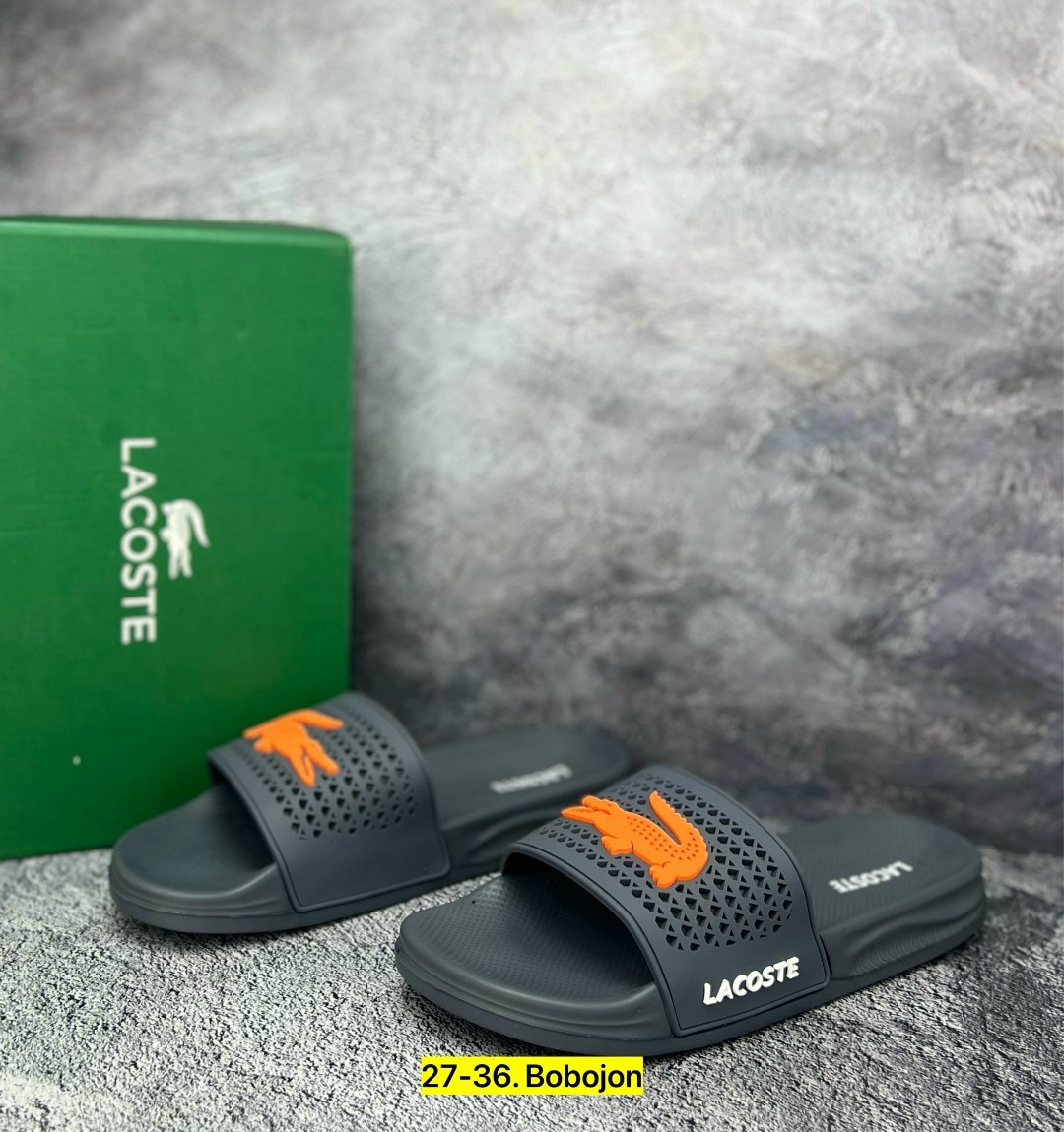 шлепки лакост мужские,шлепки лакост,lacoste шлепки,lacoste croco sliders in black,лакоста вьетнамки мужские