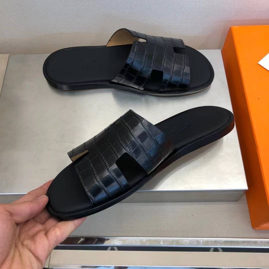 крокодиловые шлепки эрмес мужские,шлепанцы мужские hermes,шлепанцы мужские кожаные,шлепки гермес черные мужские,мужские шлепанцы