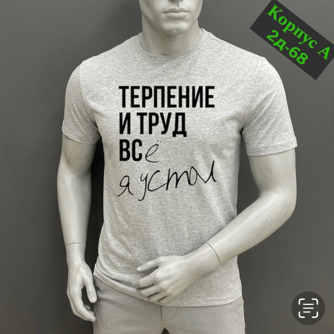 футболка с надписью терпение и труд всё я устал,футболка с надписью терпения и труд,футболка с принтом терпение и труд,футболка терпение и труд,футболки мужские