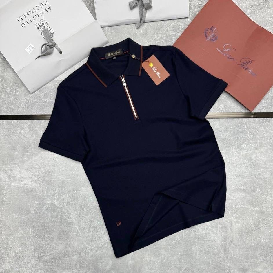 поло loro piana,мужская мода,поло с короткими рукавами,поло,мужская кофта