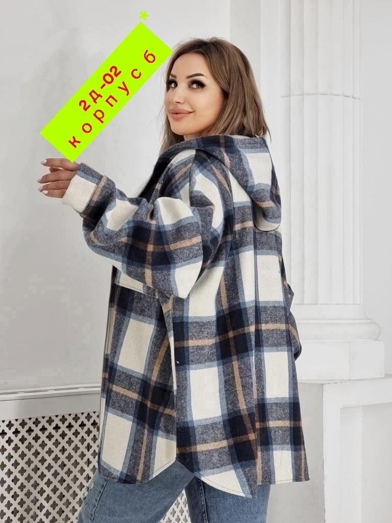 женская рубашка,худи оверсайз теплая в клетку удлиненная roza fashion,рубашка женская теплая,рубашка на меху,теплая рубашка