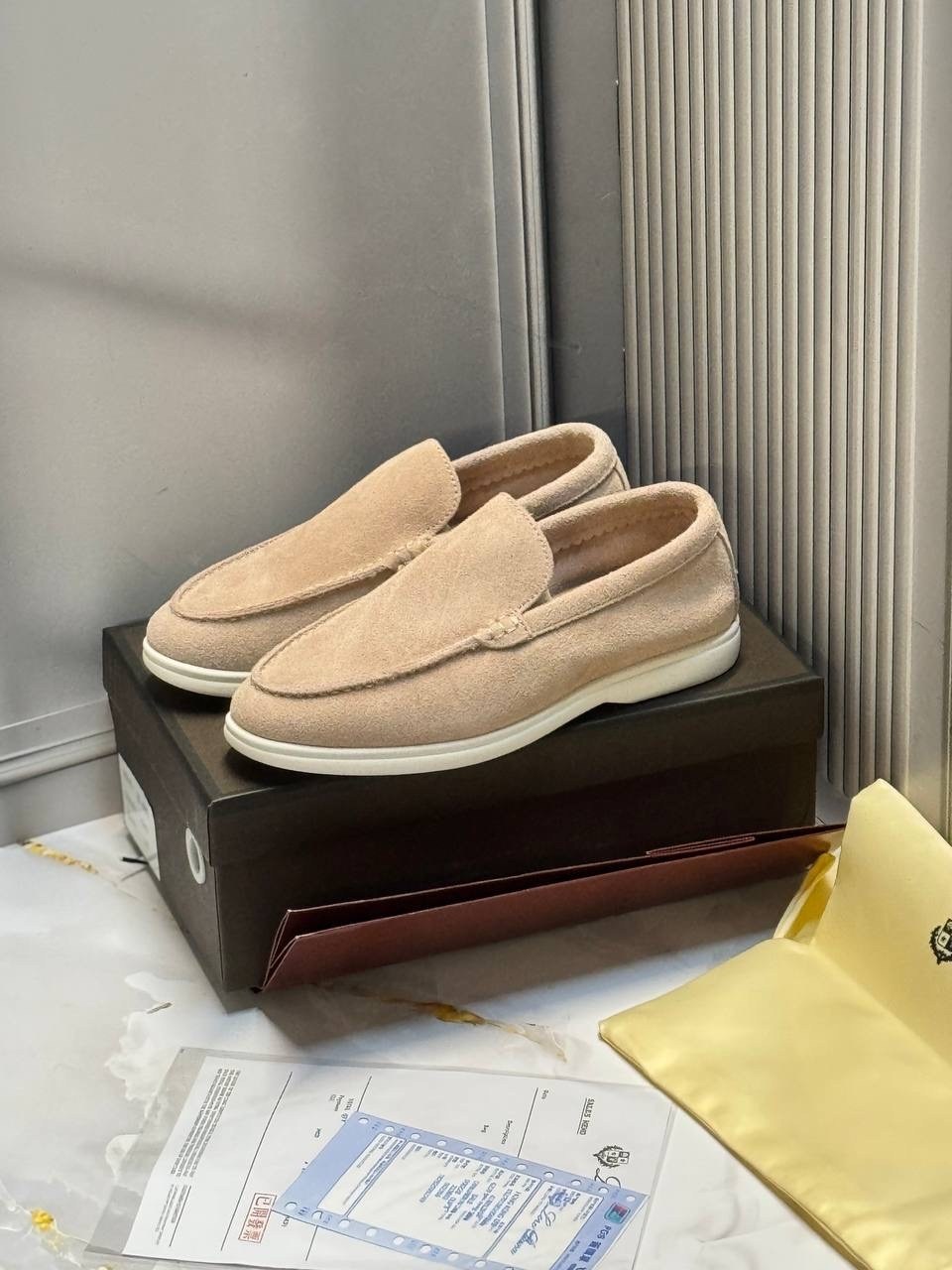 лоферы из натуральной замши loro piana,loro piana мужские лоферы,лоферы loro piana,лоферы из натуральной замши loro piana premium shoes,