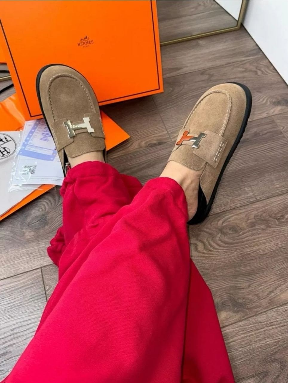 ,мюли hermes,мюли замшевые,мюли женские,шлепки женские