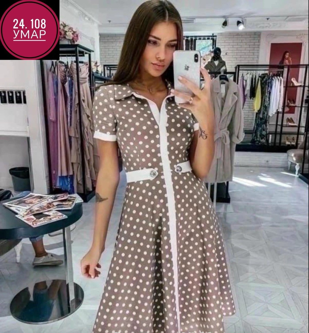 платья в горошек,malina fashion платье в горошек,платье в горошек ,платья в горох,стильное платье
