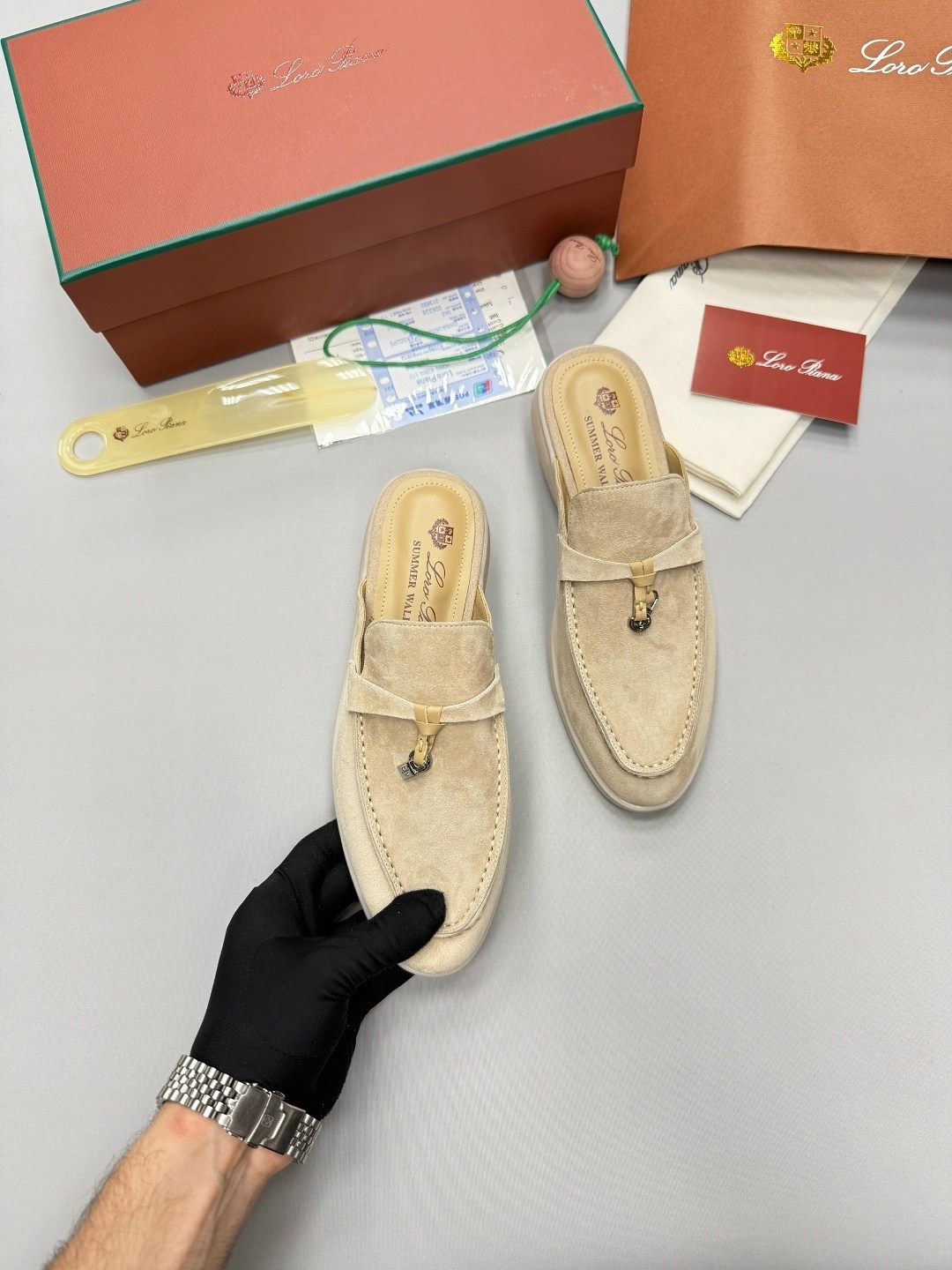 ,лоферы loro piana,замшевые лоферы,мюли loro piana,замшевые тапочки