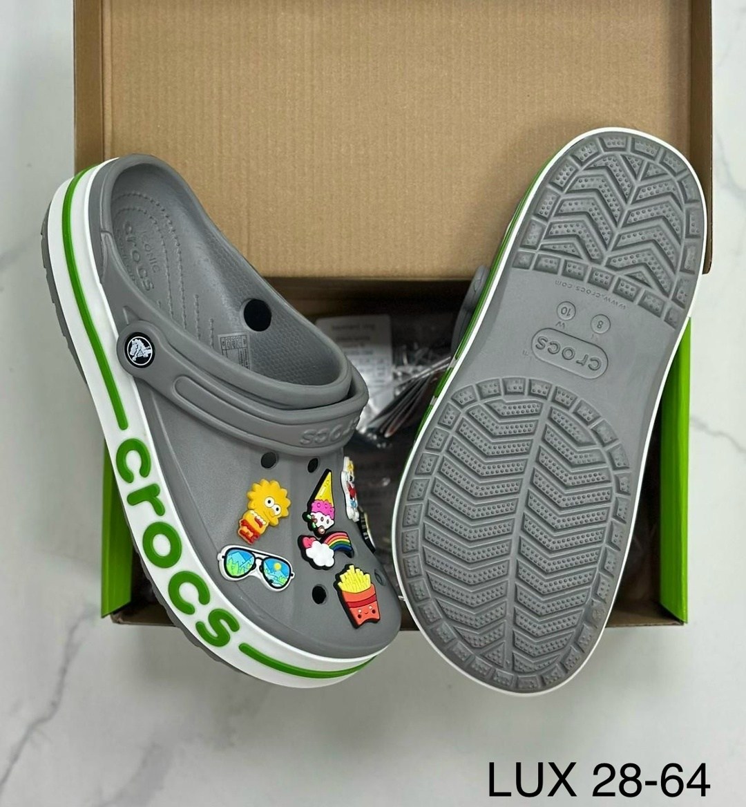 crocs bayaband clog серые с зеленым,сабо crocs bayaband clog серые с зеленым,crocs сабо,кроксы crocs bayaband clog серые с зе,сабо crocs bayaband clog