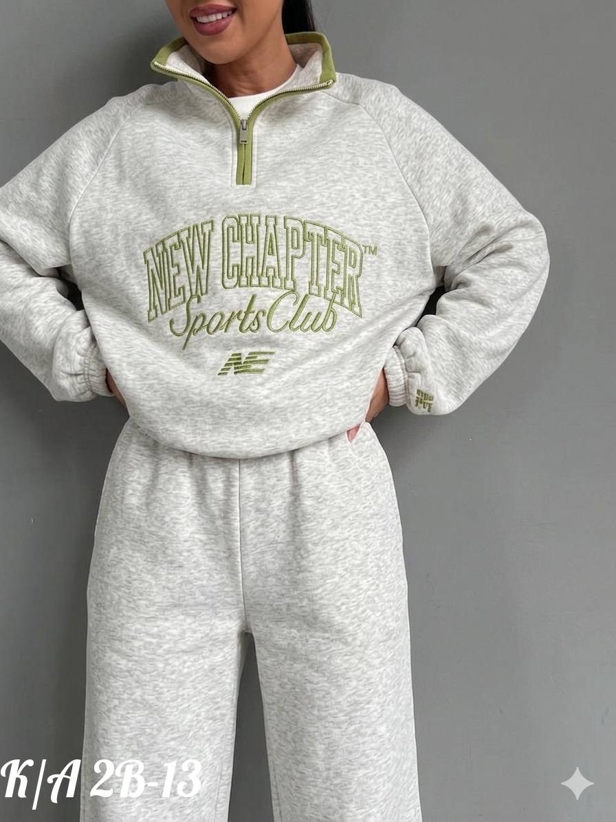 спортивный костюм двойка sporty&rich w suits,спортивный костюм двойка sporty&rich w suits цвет желтый лимонный,спортивный костюм женский,костюм спортивный на молнии палаццо с кулиской 05mrk цвет желты