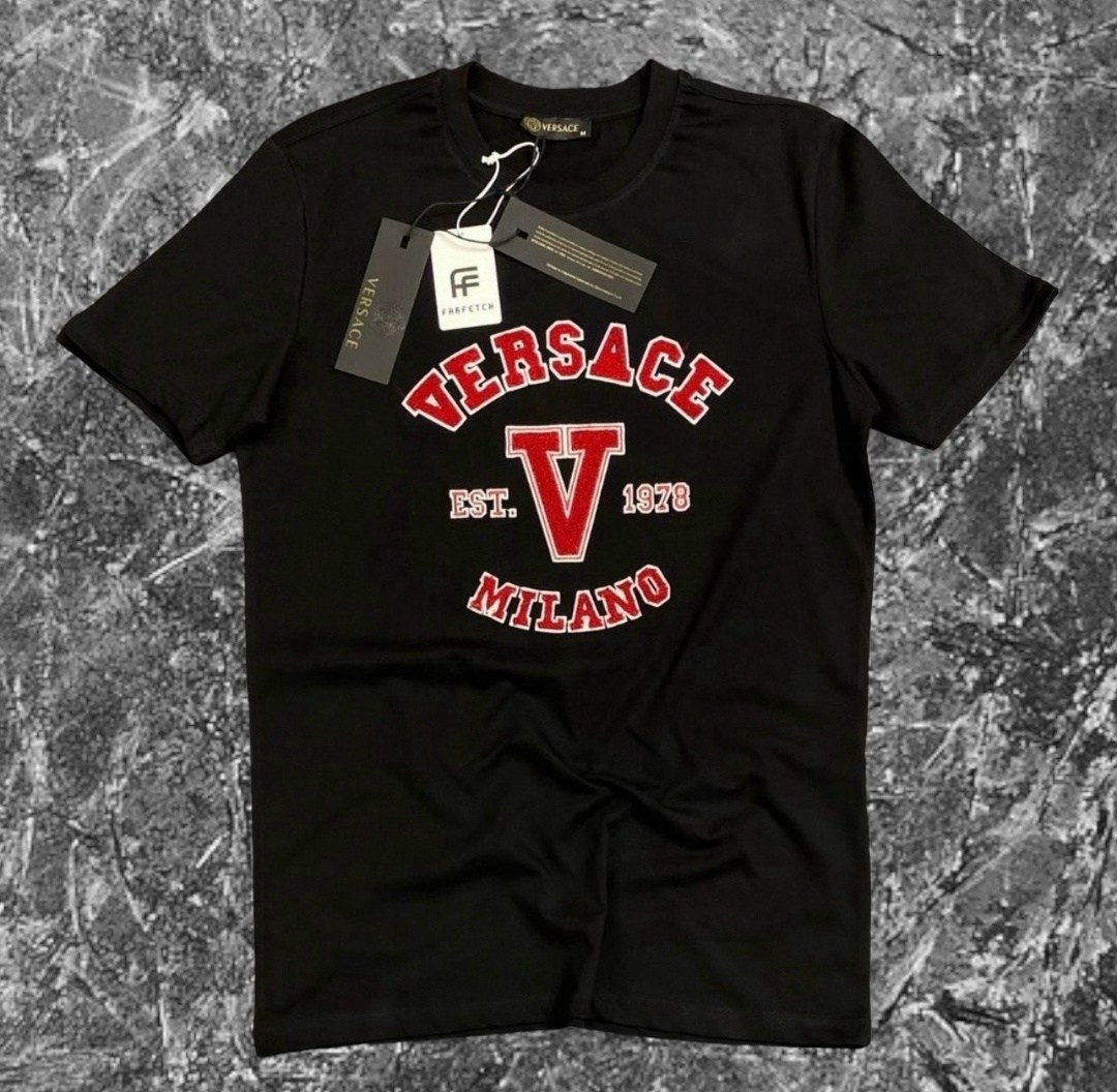 мужской футболка,мужские футболки versace,футболка,мужская базовая футболка,футболка версаче