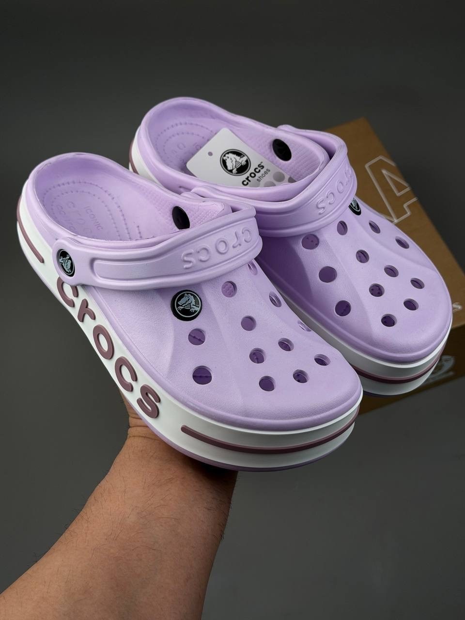 жіночі крокси crocs bayaband clog lavender,сабо crocs,женские кроксы,сабо crocs bayaband clog,сабо кроксы женские