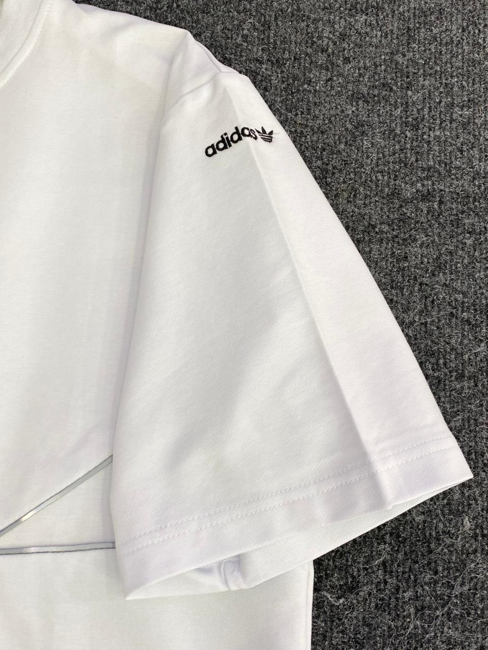adidas спортивный костюм,костюм спортивный мужской,летние костюмы,комплект футболки,костюм белый