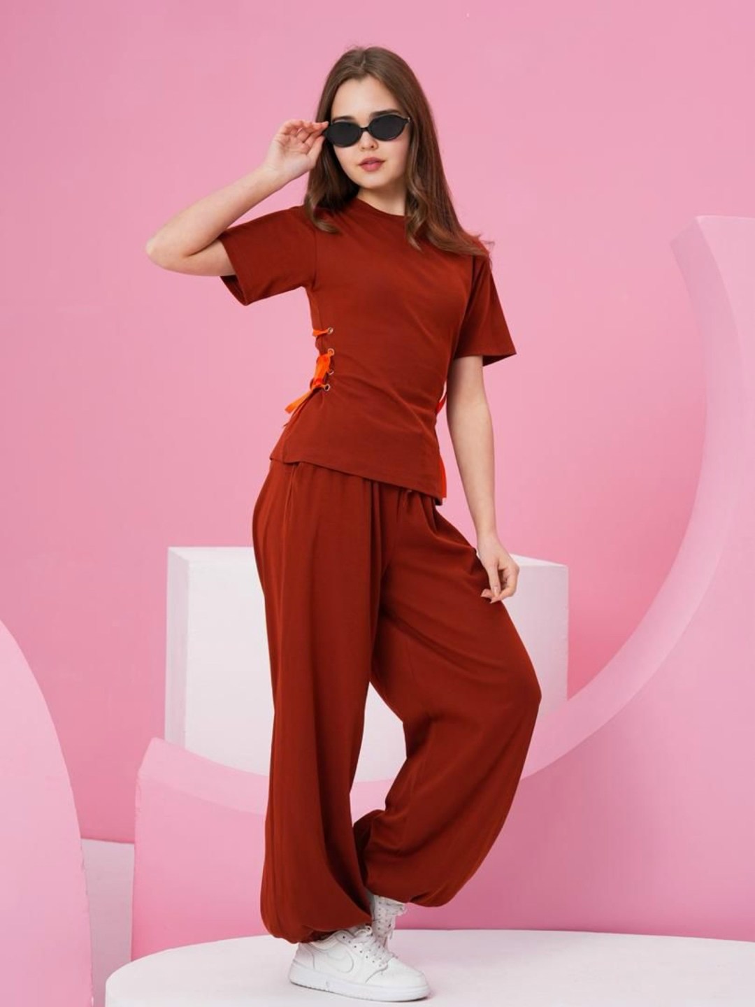 футболки модные,женская футболка,футболка с завязками,одежда для женщин
