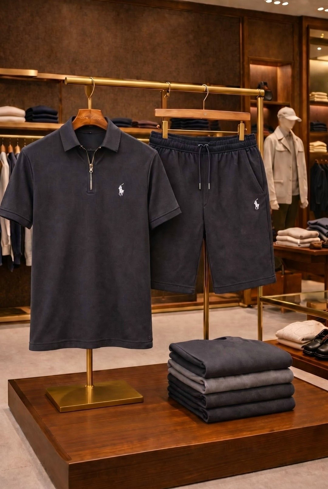 костюм поло,мужская мода,костюм,dark brown ralph lauren polo shirt,поло polo ralph lauren