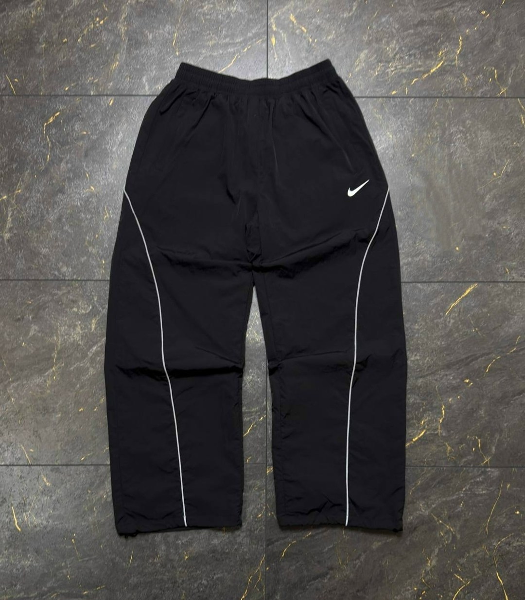 спортивные штаны kappa nike цвет черный,штаны плащевка,спортивные штаны,штаны balenciaga 3b sports tracksuit pants,штаны спортивные мужские