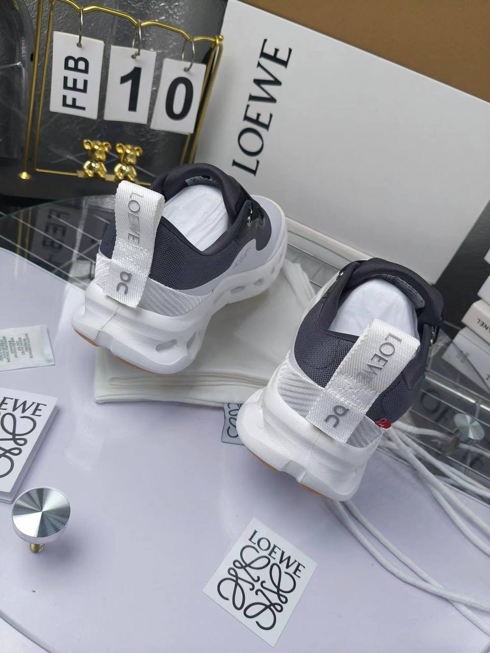 кроссовки loewe,комбинированные кроссовки,кроссовки,on cloud x loewe 9723 повседневная  кроссовки,кроссовки женскиe
