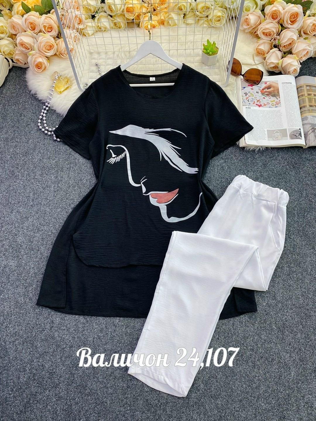 женский костюм двойка,летние костюмы,женские костюмы,костюм с брюками,женский костюм двойка больших размеров