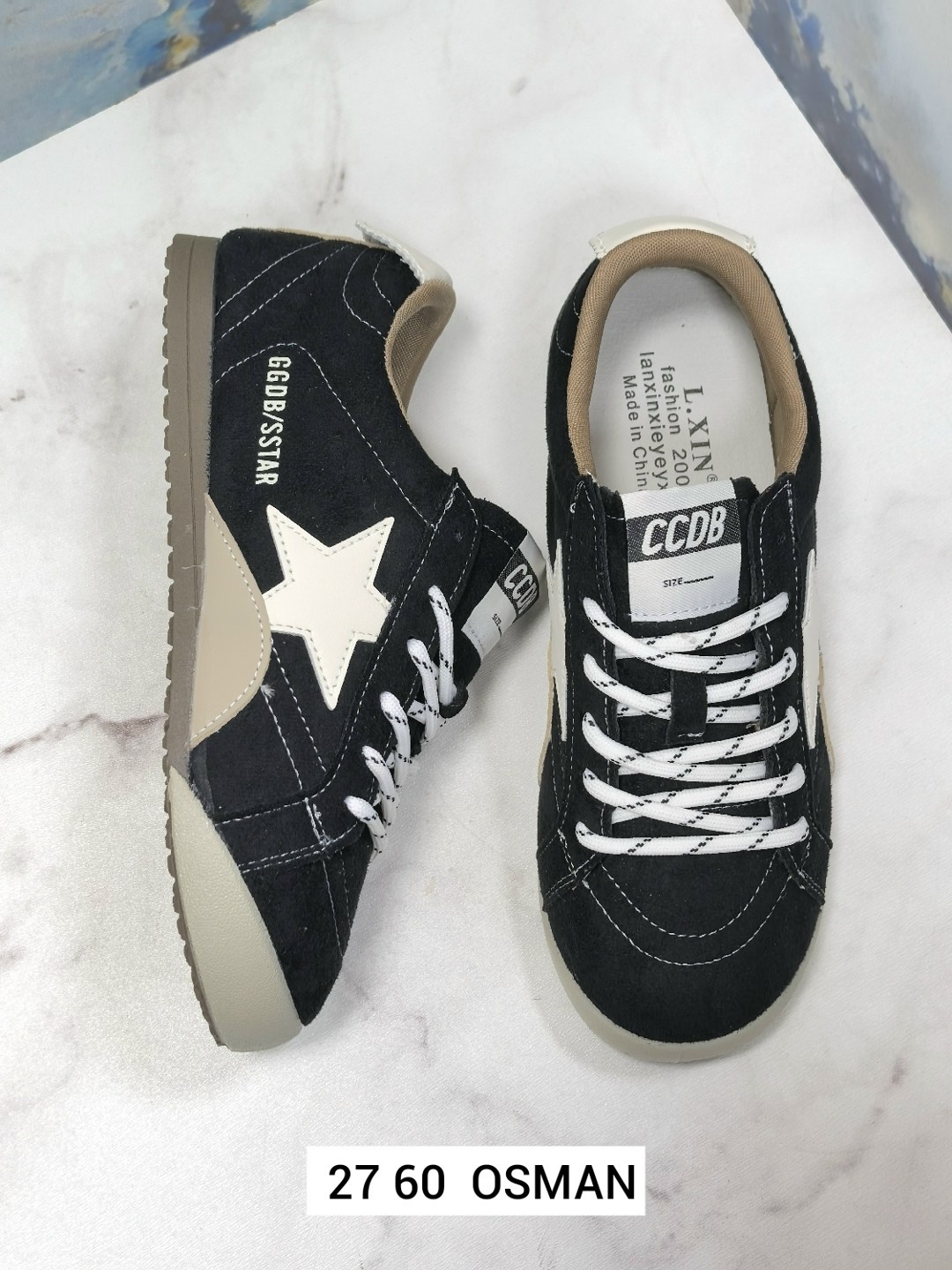 мужские замшевые низкие кроссовки с вышитыми звездами superstar golden goose коричневый,коричневые кроссовки ball star golden goose anthracite silver,,golden goose кеды ball star коричневый,кросс