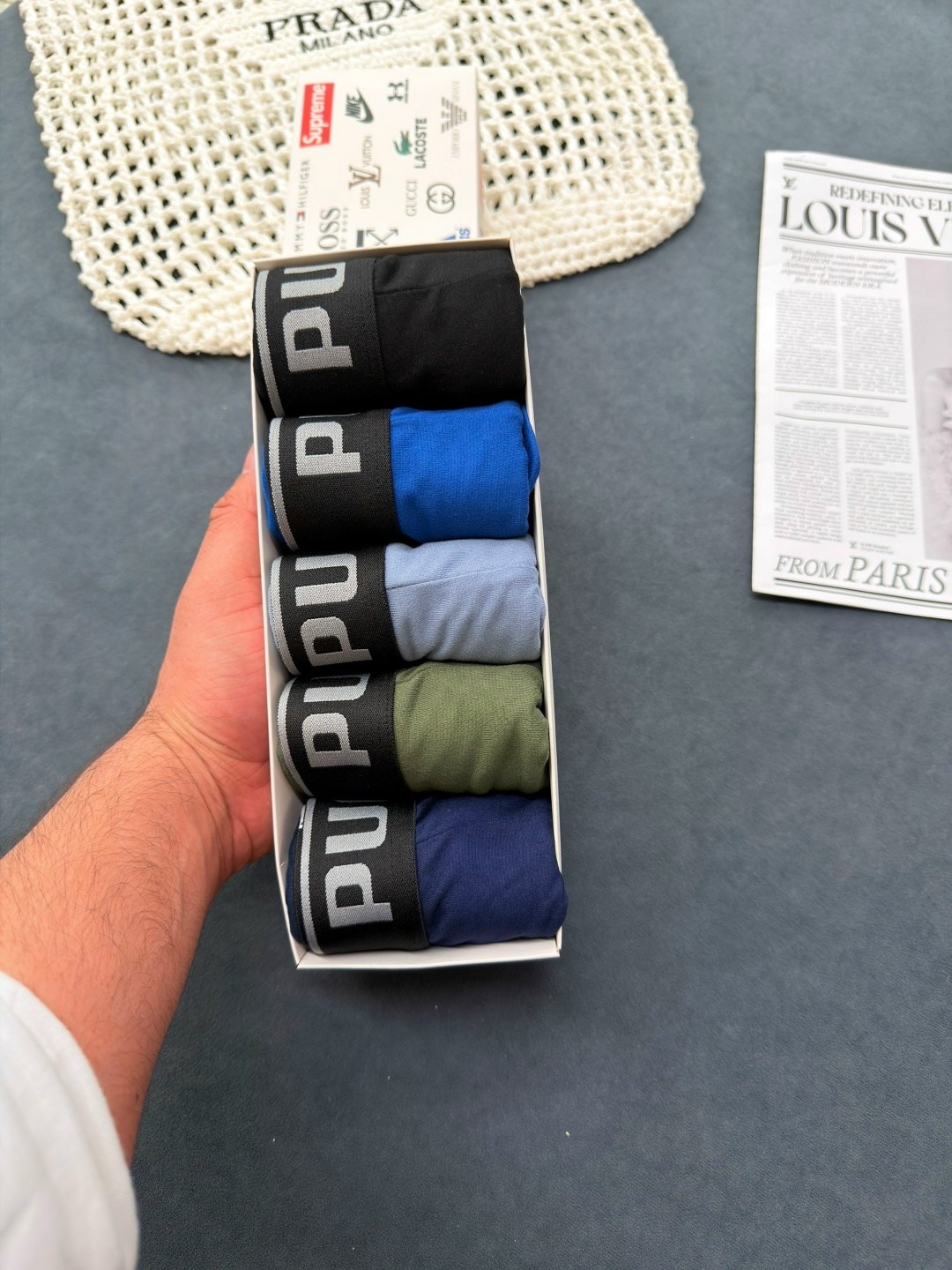 трусы мужские puma,мужские боксеры набор,мужские трусы,мужское нижнее белье,набор мужских трусов боксеров