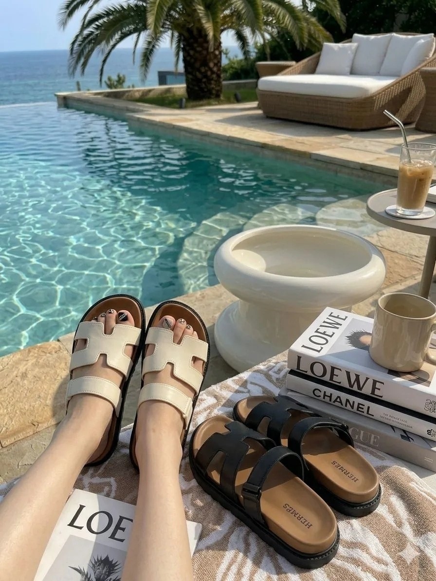 шлепанцы hermes,шлепки эрмес,,женские шлепанцы,шлепки hermes женские